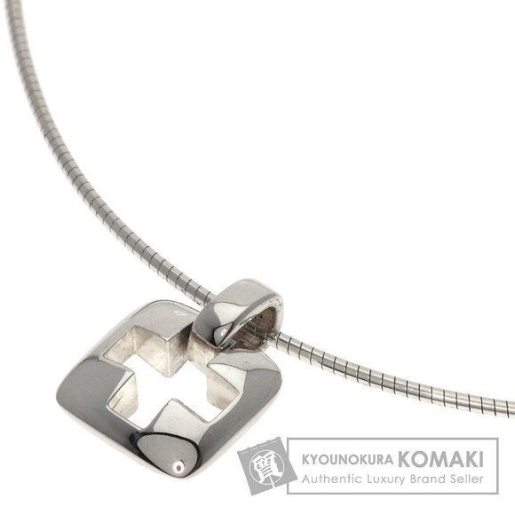 Tiffany Handbags - Tiffany Open Cross Square Necklace Silver